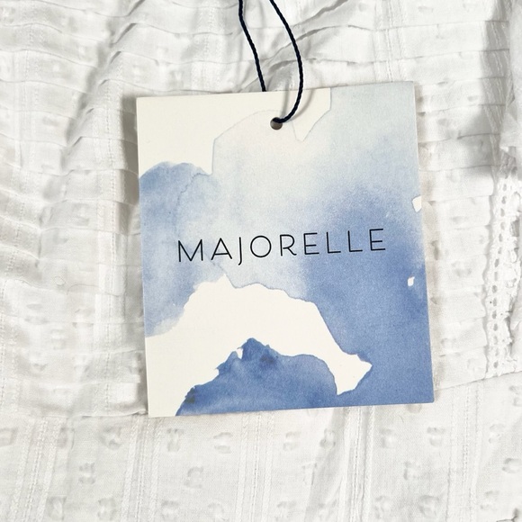 MAJORELLE White Ruffle Mini Dress - Picture 7 of 14